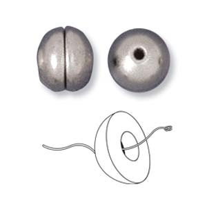 [ CLSP3 ]MAG65 - Magnetic Clasp 6.5mm Silver Plate