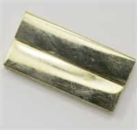 Magnetic Clasp - Shiny Gold Bar - 38x18mm