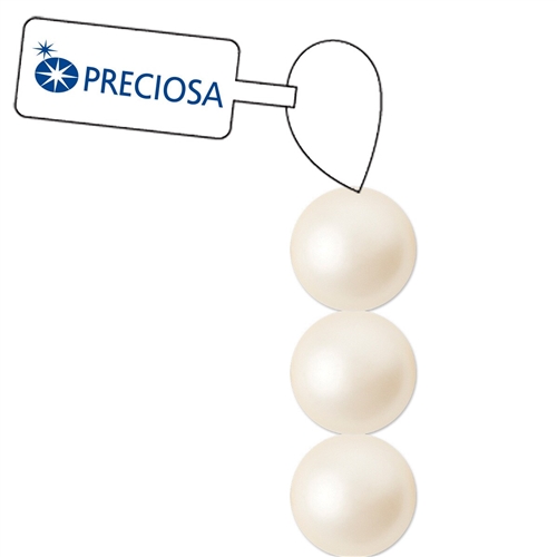 Preciosa Maxima 4mm Pearl - Cream- 31 Pearls per Strand