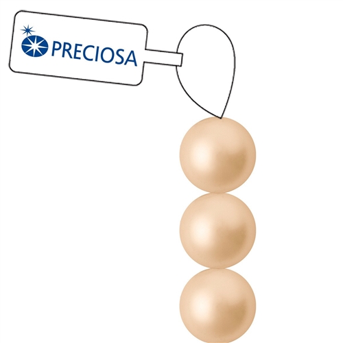 Preciosa Maxima 4mm Pearl - Gold - 31 Pearls per Strand