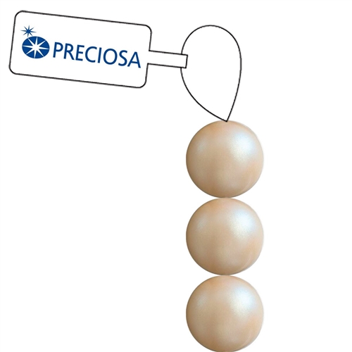 Preciosa Maxima 4mm Pearl - Pearlescent Yellow- 31 Pearls per Strand