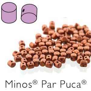MinosÂ® par PucaÂ® : MNS253-00030-01750 - Matte Bronze Red - 4 Grams - Approx 90-95 Beads