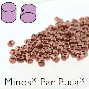 MinosÂ® par PucaÂ® : MNS253-00030-01780 - Matte Copper Gold - 4 Grams - Approx 90-95 Beads