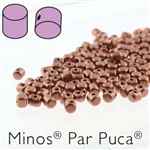 MinosÂ® par PucaÂ® : MNS253-00030-01780 - Matte Copper Gold - 4 Grams - Approx 90-95 Beads