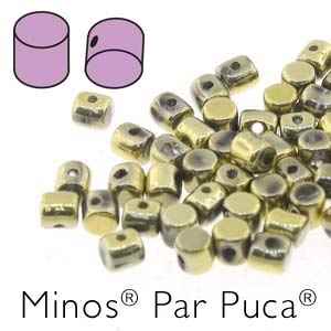 Minos par Puca : MNS253-00030-26440 - Full Dorado - 4 Grams - Approx 95-100 Beads