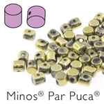 Minos par Puca : MNS253-00030-26440 - Full Dorado - 4 Grams - Approx 95-100 Beads