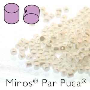 MinosÂ® par PucaÂ® : MNS253-02010-25001 - Pastel White - 4 Grams - Approx 90-95 Beads