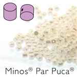 MinosÂ® par PucaÂ® : MNS253-02010-25001 - Pastel White - 4 Grams - Approx 90-95 Beads