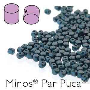 MinosÂ® par PucaÂ® : MNS253-02010-25033 - Pastel Petrol - 4 Grams - Approx 95-100 Beads