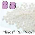 Minos par Puca : MNS253-03000 - Opauqe White - 4 Grams - Approx 90-95 Beads