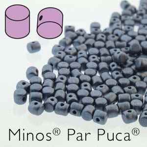 Minos par Puca : MNS253-23980-79031 - Metallic Matte Blue - 4 Grams - Approx 95-100 Beads
