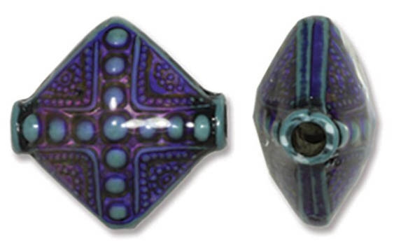 MOOD30 - Mood Bead Spacer Sapphire - 1 Bead