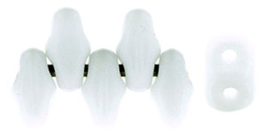 [ OR ] MiniDuo-0300 - MiniDuo 2/4mm : Opaque White - 25 Count