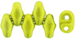 MiniDuo-24210 - MiniDuo 2x4mm : Metalust Electric Green - 25 Count