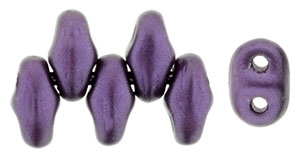 MiniDuo-25032 - MiniDuo 2/4mm : Pearl Coat - Purple Velvet - 25 Count