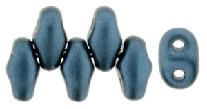 MiniDuo-25033 - MiniDuo 2/4mm : Pearl Coat - Steel Blue - 25 Count