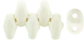 MiniDuo-29571 - MiniDuo 2x4mm : Saturated White - 25 Count