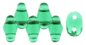MiniDuo-5072 - MiniDuo 2/4mm : Emerald - 25 Count