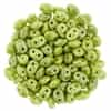 [ OR ] MiniDuo-L5342 - MiniDuo 2x4mm : Opaque Olive Luster - 25 Count