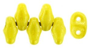 MiniDuo-L8312 - MiniDuo 2/4mm : Luster - Opaque Yellow - 25 Count
