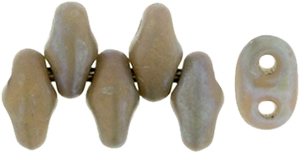 MiniDuo-MNB13020 - MiniDuo 2x4mm : Matte Nebula - Opaque Beige - 25 Count