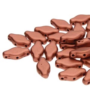 NAV61200030-01780 - Navette Beads 6x12mm Bronze Copper - 25 Count
