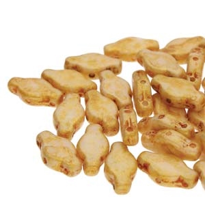 NAV61202010-65322 - Navette Beads 6x12mm Curry - 25 Count