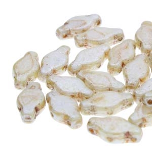 NAV61203000-65401 - Navette Beads 6x12mm Honey Drizzle - 25 Count