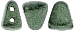 NIB-BIT-79052 - NIB-BIT 6/5mm : Metallic Suede - Dk Forest - 25 Count