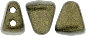 NIB-BIT-79082 - NIB-BIT 6/5mm : Metallic Suede - Dk Green - 25 Count