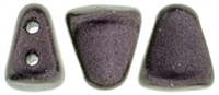 NIB-BIT-79083 - NIB-BIT 6/5mm : Metallic Suede - Dk Plum - 25 Count