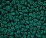 Dark Neon SuperDuo 2.5/5mm : 8 Grams - NSD-DNEM - Dark Neon Emerald