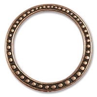 PAC112 - Antique Copper 25mm Loop - 1 Piece