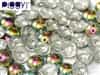 PB-00030-28101 - Czech Piggy Beads 4x8mm - Crystal Vitrail - 25 Beads