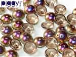 PB-00030-29500 - Czech Piggy Beads 4x8mm - Crystal Sliperit - 25 Beads