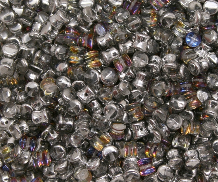 Preciosa Pellet Beads 4x6mm - PE00030-29942 - Crystal Volcano - 25 Beads