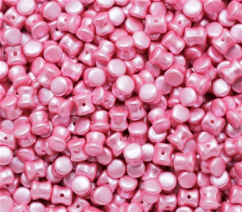 Preciosa Pellet Beads 4x6mm - PE25008 Pastel Pink - 25 Beads