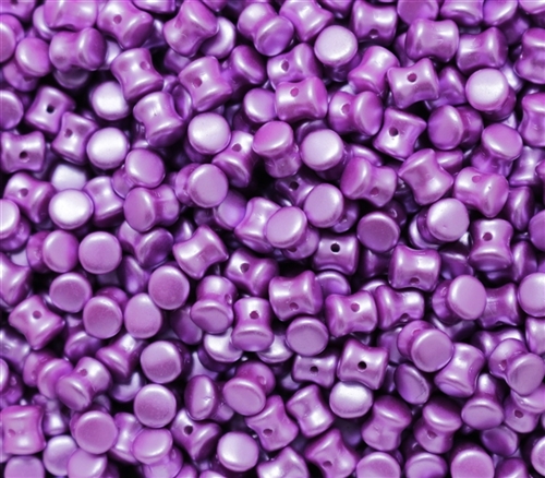 Preciosa Pellet Beads 4x6mm - PE25012 Pastel Lilac - 25 Beads