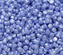 [ OR ] Preciosa Pellet Beads 4x6mm - PE25014 Pastel Light Sapphire - 25 Beads