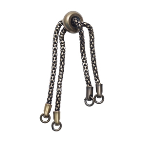 [ PTS ] Adjustable Bracelet End/Clasp - Antique Brass Finish