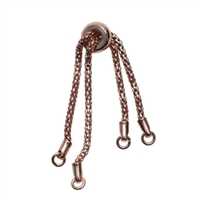 Adjustable Bracelet End/Clasp - Gold Plated
