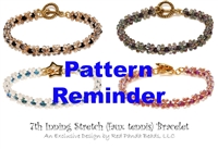 7th Inning Stretch Bracelet Pattern Reminder