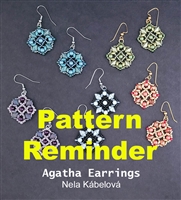 BeadSmith Exclusive Agatha Earrings Pattern Reminder