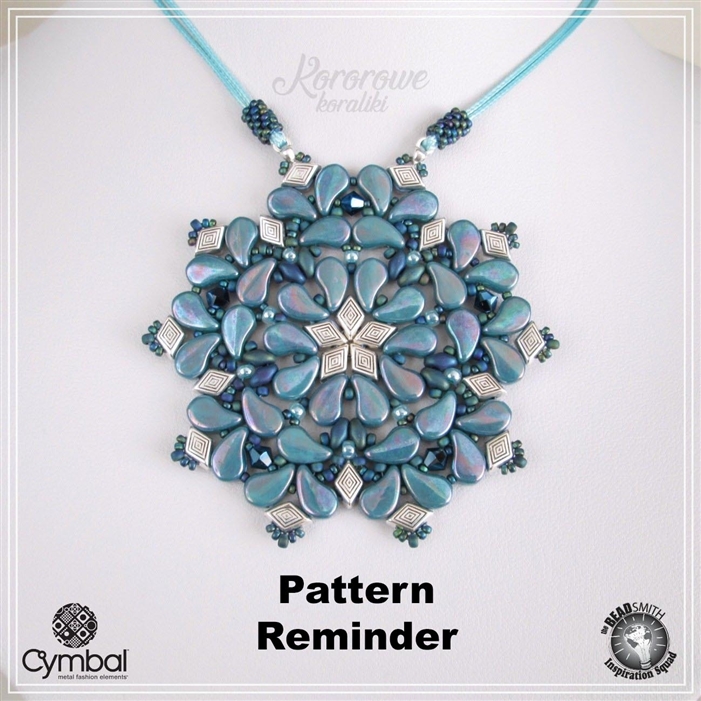 BeadSmith Exclusive Alhena Pendant Pattern Reminder