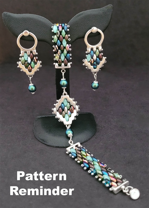 BeadSmith Exclusive Farali Earrings Pattern Reminder