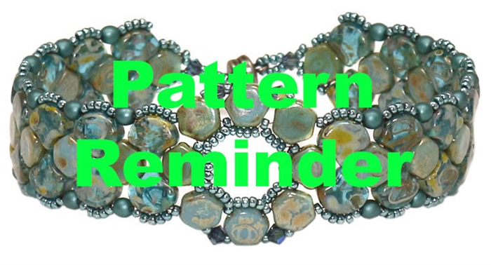 BeadSmith Exclusive Flowering Ginko Bracelet & Earrings Pattern Reminder