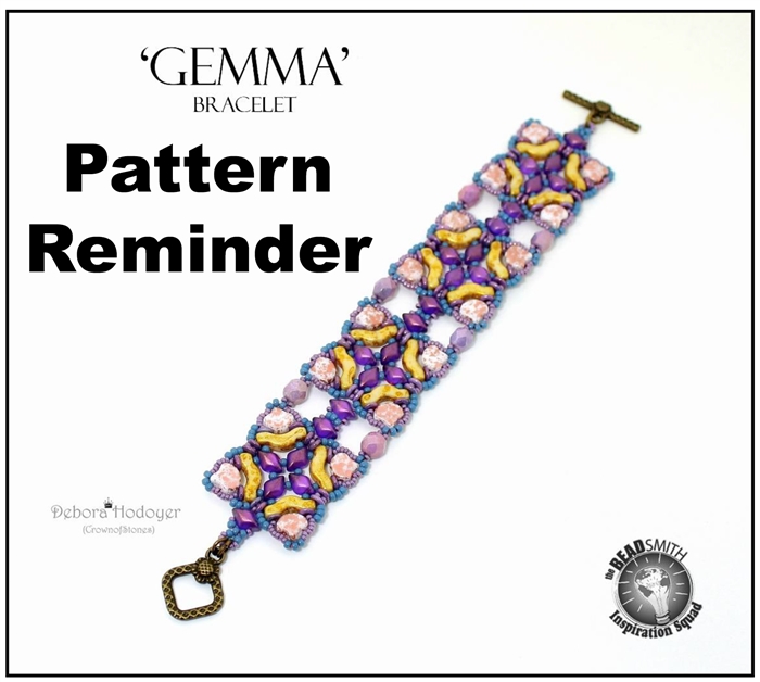 BeadSmith Exclusive Gemma Bracelet Pattern Reminder