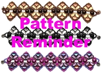 BeadSmith Exclusive Ginko Fusion Bracelet Pattern Reminder