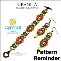 BeadSmith Exclusive Granita Bracelet & Earrings Pattern Reminder