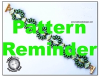 BeadSmith Exclusive Jaelyn Bracelet Pattern Reminder